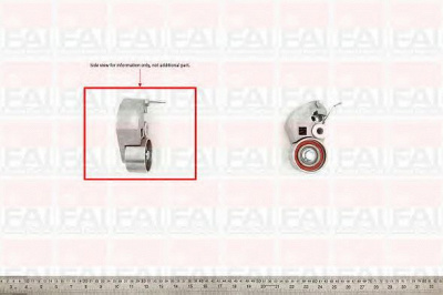 FAI AUTOPARTS t1163 -  Натяжной ролик, ремень ГРМ